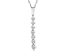 Diamond Journey Pendant 14K White Gold 1/2 Carat (ctw)