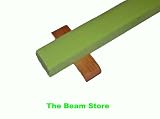 8 ft Low Profile Lime Suede Balance Beam