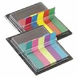 3M Post-it Flags in Pop-up Dispenser, Five Bright Colors 375 Count (688-AST2)