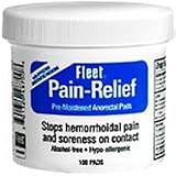 Fleet Pain Relief Pre-Moistened Anorectal Pads - 100 Ea