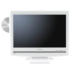 Toshiba 19LV506 19-Inch 720p LCD HDTV with Built-in DVD Player, White