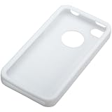 AmazonBasics Silicone Case for AT&T and Verizon iPhone 4 and iPhone 4S (White) ~ AmazonBasics