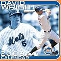 David Wright (New York Mets) 2009  Wall Calendar