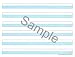 Blue Kindergarten 3/4 6-Lines per page Image
