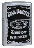 Zippo Jack Daniels Street Chrome Pocket Lighter