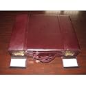 Rona Leather Attache Briefcase