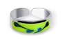 New Sterling Silver Ladies Enamel Toe Ring