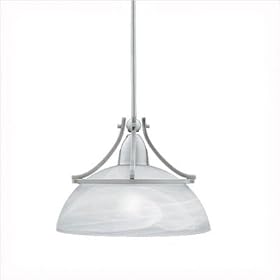 Linear Pendant in Brushed Nickel