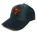 Superman 3-D Scope Faded Blue Stretch-Fit Hat
