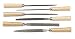 CK File Set, Wooden Handle, 4 1/8