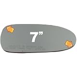 2000-2006 NISSAN-DATSUN SENTRA Convex, Passenger Side Replacement Mirror Glass by Automotive Mirror Glass