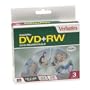 3-pack DVD+RW Media 4.7GB Branded with jewel Compat. with hp & Dell DVD+RW