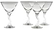 Libbey 4-Piece Z-Stem Martini Set