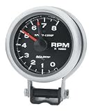 Auto Meter 3780 Sport-Compact Pedestal Mount Standard Tachometer Gauge