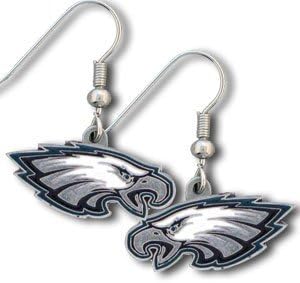 Philadelphia Eagles J Hook Earrings