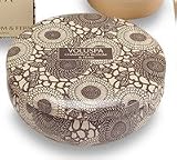 Voluspa 3 Wick Candle in Decorative Tin - Champaca Bloom & Fern 12 oz.