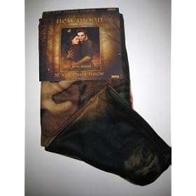 The Twilight Saga NEW MOON Edward & Bella 50"x60" NECA Fleece Throw Blanket Merchandise