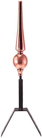 Mini Roman Finial- 12" Copper