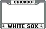 Rico Industries Chicago White Sox MLB Chrome License Plate Frame Ric2CLP-ChW