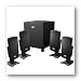 4.1 Black Gaming Speaker