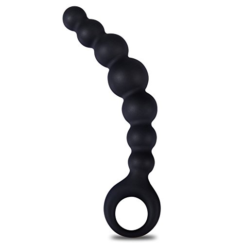 Utimi butt plug anal beads with safe pull ring
