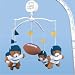 SAN DIEGO CHARGERS Infant BABY MOBILE Shower Gift Etc