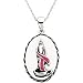 Sterling Silver The Healing Heart Pendant With Chain, 18