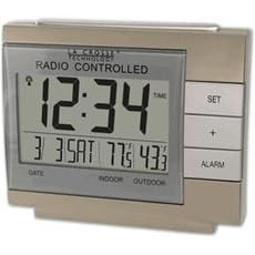 La Crosse WS-8054U Digital Alarm Clock with Temperature
