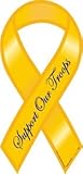 Support Our Troops Mini Ribbon Magnet