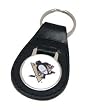 Pittsburgh Penguins Leather Keychain