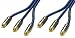 LINDY Component Video Cable (RGB) - 75 Ohm, Premium Gold, 1m