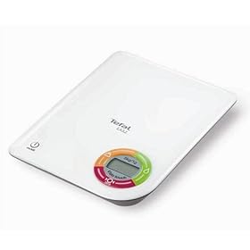 Tefal BC5050A9, Bilancia da cucina Easy Plastic, portata: 5 Kg/1 g Tefal BC5050A9, Bilancia da cucina Easy Plastic, portata: 5 Kg/1 g