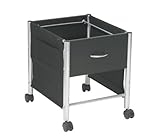 Saturn File Cabinet with Silver Frame