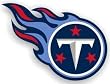 Tennessee Titans 12" Right Logo Car Magnet - Football Sports Merchandise