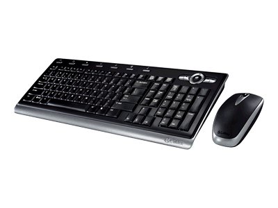 Childrens Toyshop  Electronics : Labtec Ultra-Flat Wireless Desktop - Keyboard - wireless - RF - mouse - USB wireless receiver - French