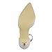 Brinley Co. Womens Matte Ankle Strap Pumps