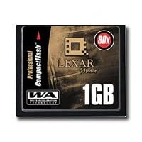 Lexar 1GB 80X Professional CF Card