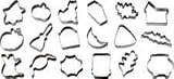 Wilton Halloween Metal Cookie 18 Piece Cutter Set 315FcLREYiL. SL160 Wilton Halloween Metal Cookie 18 Piece Cutter Set