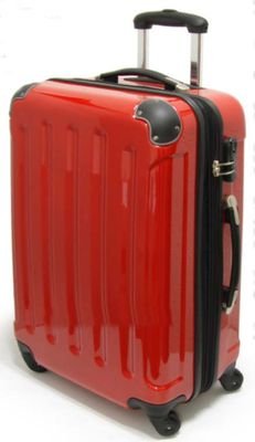 Trolley-Koffer 75cm – 115/138L -Ultra-Light – 4 Rollen, Dehnfalte, ROT Reviews