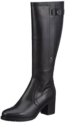 Samsonite MONT BLANC BOOT BUCKLE LEATHER BLACK SFW101747, Damen Boots, Schwarz (BLACK), EU 40