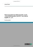 Produkt-Bild: Historiographische Widerspr&uuml;che  in der  "Verschw&ouml;rung des Catilina" von Sallust Kapitel 21 - 26