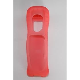 Nintendo Wii Remote Wiimote Red Pink Jacket Skin (2 Pack)
