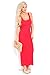 Lolli Couture ROUND NECK SLEEVELESS RACER BACK RIBBER LONG MAXI DRESS