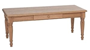 #5565 Solid Oak Country Farmhouse Coffee Table