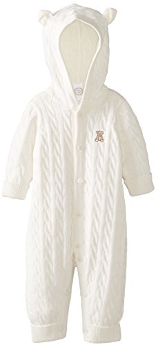 Little Me Unisex-Baby Newborn Uni Cable Coverall