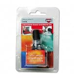 Refill Ink for Stamps and Pads, 20ml Squeeze Bottle, Black COS032962