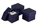Hortense B. Hewitt Wedding Accessories 2-Piece Favor Boxes, Navy Blue, Pack of 25