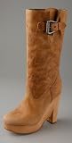 Philosophy Di Alberta Ferretti Distressed Leather Boot