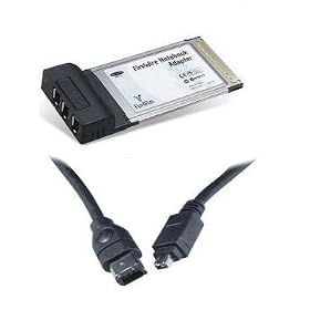 Ex-Pro DV Laptop Firewire iLink IEEE1394 Editing Kit, including PCMCIA DV Editing Card, plus DV Cable for connection to Camcorders with DV Output for Video Editing on your Laptop / Notebook Easy Install