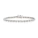 SPARKLING XO 14K WHITE GOLD TENNIS BRACELET